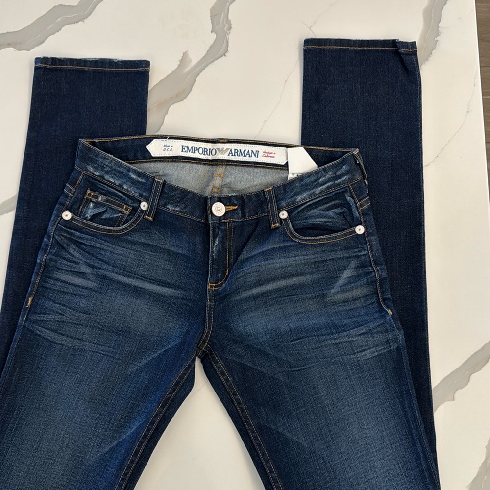 Emporio Armani Indigo Denim Jeans Men’s 29